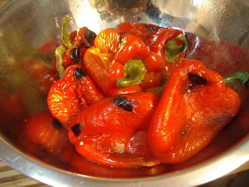 roasted peppers