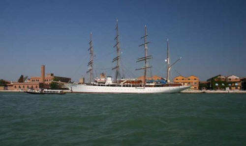 Sail Ship in Venice