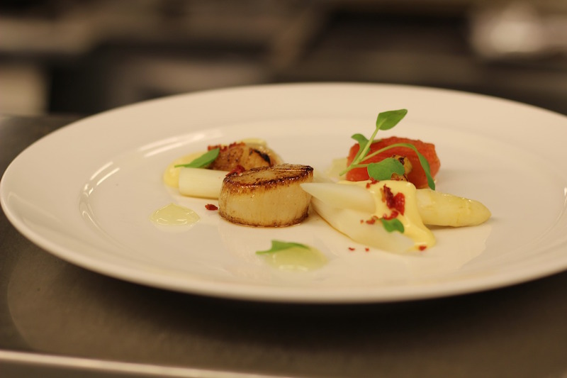 scallop bean cream