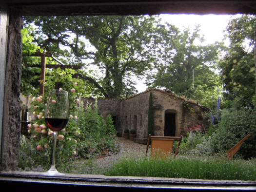 garden in tuscany