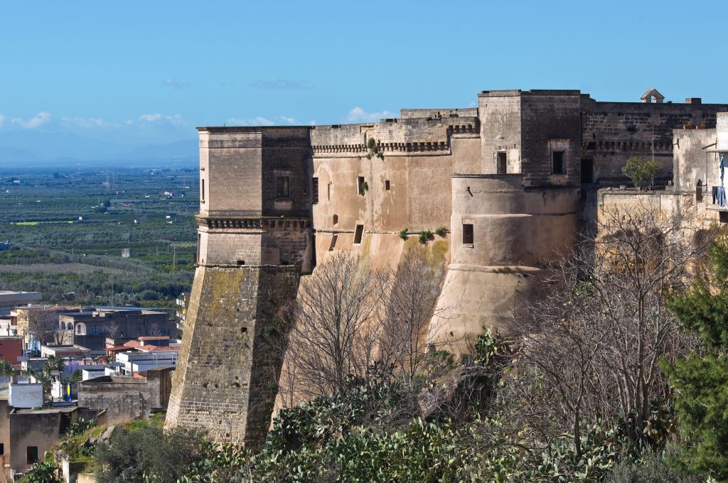 massafra castle, puglia