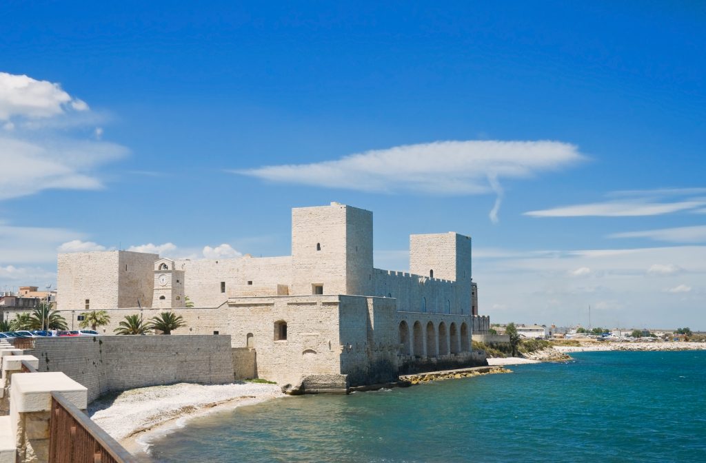 castle frederick II in trani, puglia