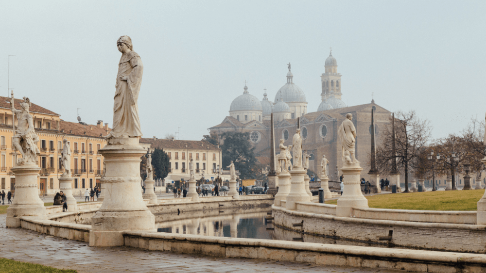 Padua city Italy