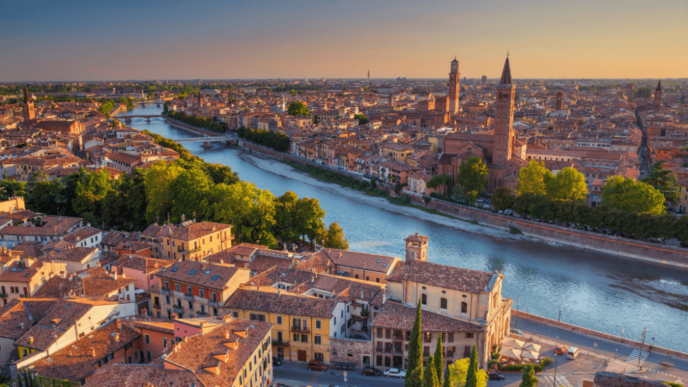 Verona city veneto italy