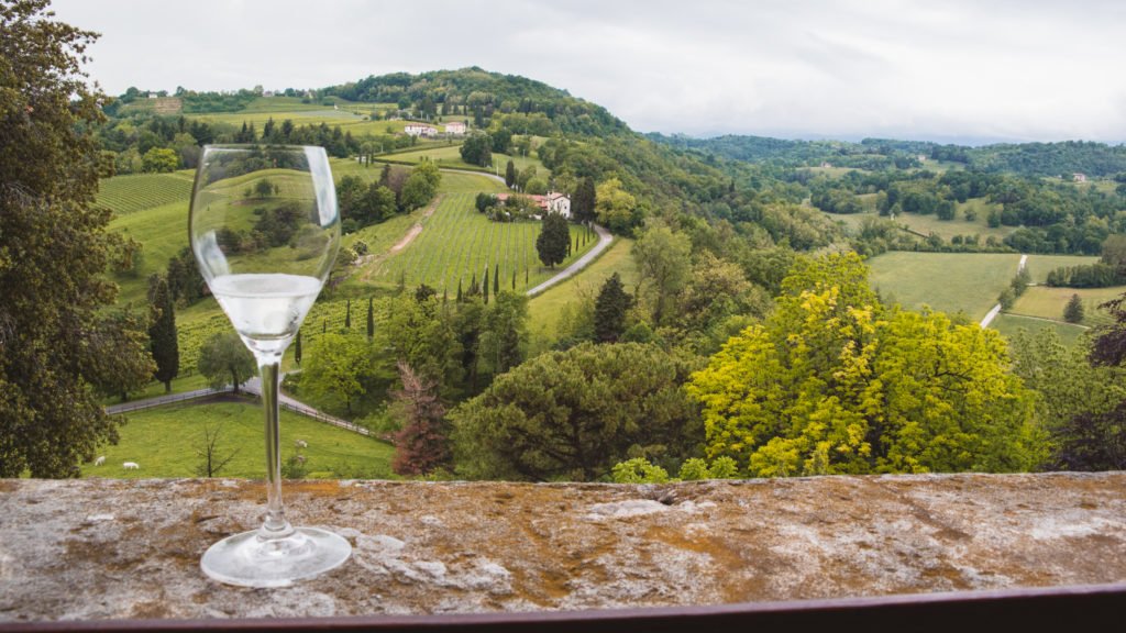 The Prosecco Hills of Conegliano, now a Unesco Heritage Site