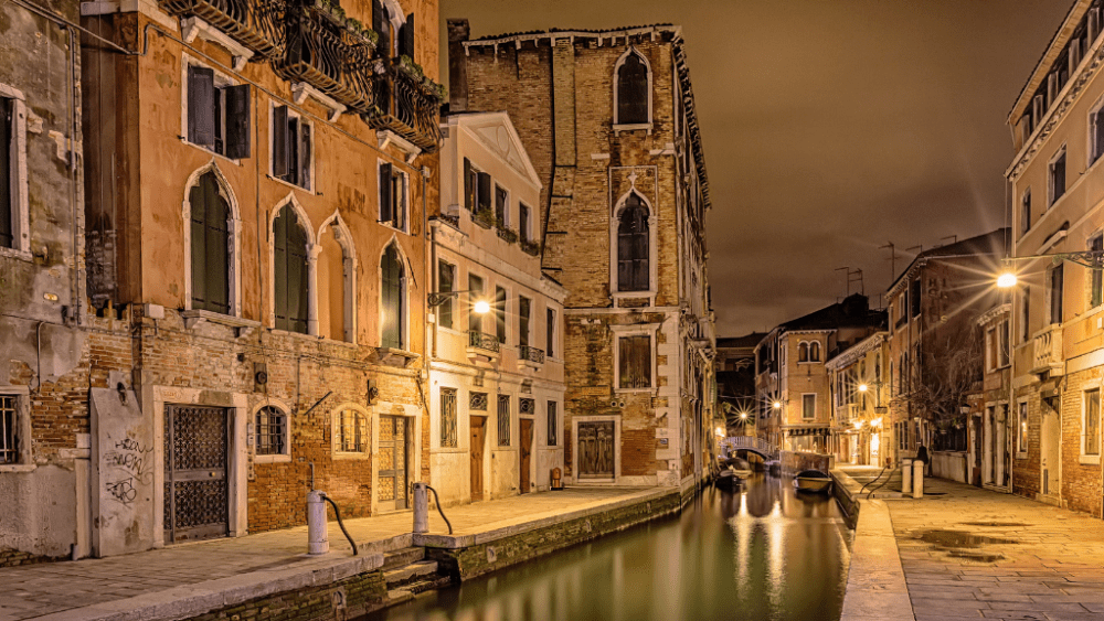 night venice Italy