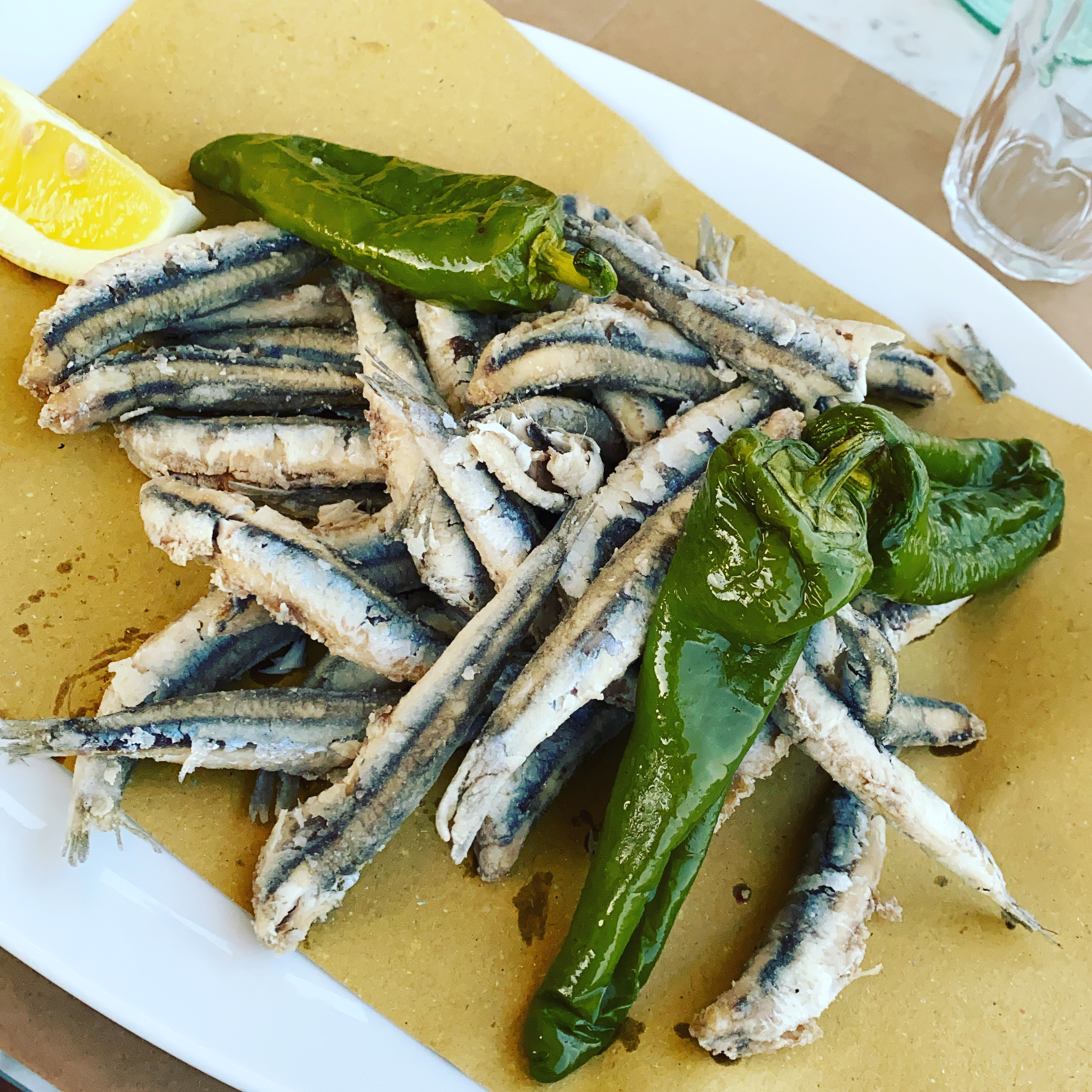 Anchovies Main Course