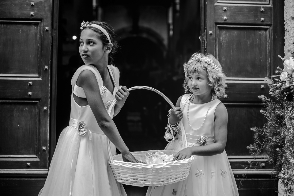 Children at the wedding