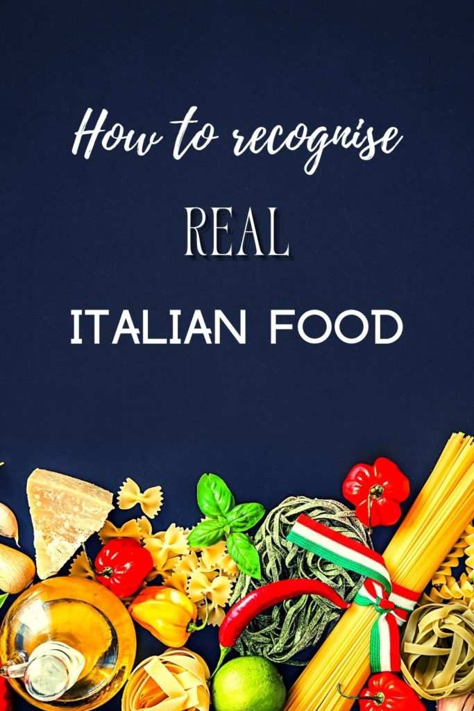 authentic italian food
