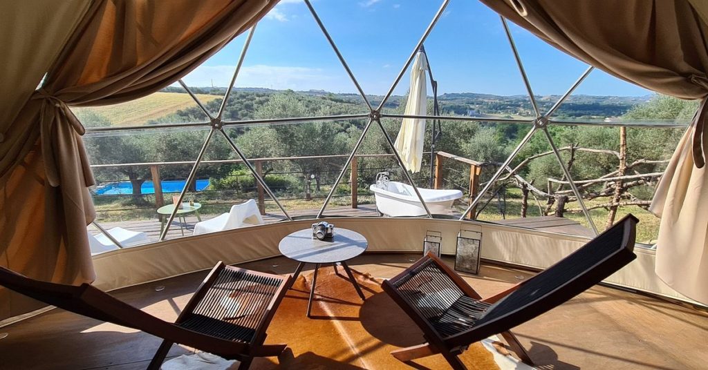 Abruzzo glamping italy